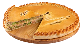 Фирменный пирог с горбушей